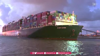 Ever Given finally arrives in Rotterdam after Suez block