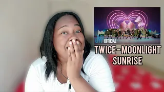 TWICE Pre-release english track "MOONLIGHT SUNRISE" M/V Reaction!!