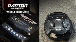 Minn Kota Raptor™ Wireless Remote - Repairing, Software Updates and Battery Replacement