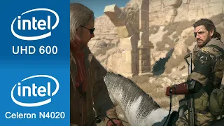 Metal Gear Solid 5 Gameplay Intel UHD 600 + Intel Celeron N4020