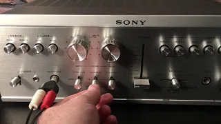 Sony TA-1150 Vintage Hi-Fi Amplifier - Quick HQ Direct Audio Test - Antony and the Johnsons.