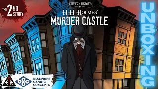 🆄🅽🅱🅾🆇🅸🅽🅶 - "Crimes In History:  H.H. Holmes' Murder Castle" by Blueprint Gaming Concepts!!!🔪🔪🔪 🏰 🏰 🏰