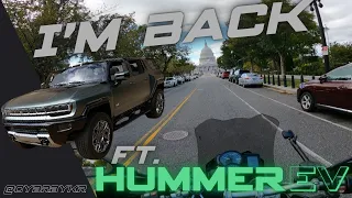 Back in DC With the NEW Hummer EV!