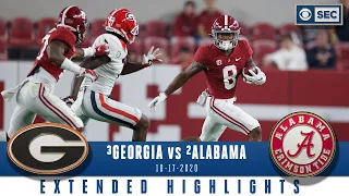 #3 Georgia Bulldogs vs. #2 Alabama Crimson Tide: Extended Highlights | CBS Sports HQ