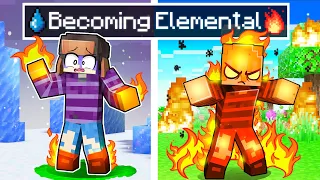 Becoming ELEMENTAL in Minecraft!