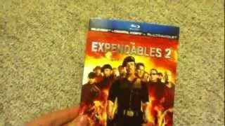 The Expendables 2 blu-ray Unboxing