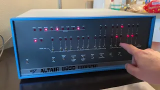 Altair 8800 - первое знакомство