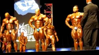 2012 Mr Olympia, First Callout, Phil, Kai, Shawn, Branch, Dexter
