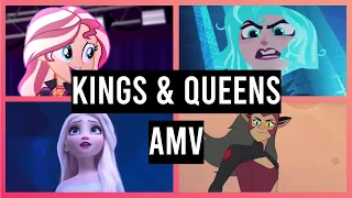 Kings and Queens AMV | She-ra | Frozen | Equestria Girls | Tangled The Series