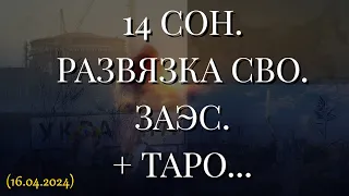 14 СОН. РАЗВЯЗКА СВО. ЗАЭС. + ТАРО... (16.04.2024)