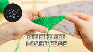 Stretchier I-Cord Edge