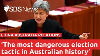 China-Australia: Penny Wong accuses government of beating 'drums of war' | SBS News