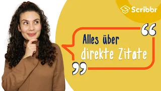 Direktes Zitat – richtig zitieren leicht gemacht | Scribbr 🎓