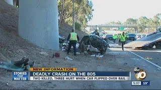 Alcohol may have played factor in deadly crash on I-805