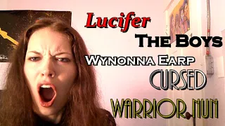Trailer Reactions: Lucifer, The Boys, Wynonna Earp, Cursed and Warrior Nun! #ReactorCon