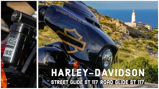 Harley-Davidson Street Glide ST 117 und Road Glide ST 117 mit Screaming Eagle Performance