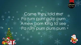 The Little Drummer Boy with Lyrics