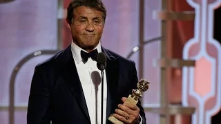 Stallone wins Golden Globe for "Creed"