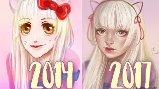 Перерисовываю Арт ~ ♥ Draw This Again ♥ Эксперименты / Speed Painting