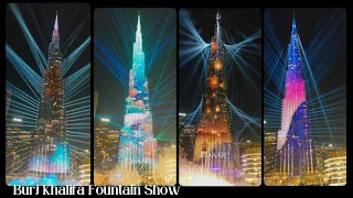 Fountain Show @ Burj Khalifa || Dubai Mall