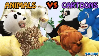 Animals vs Cartoons [S2] | SPORE