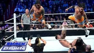 CM Punk & The Usos vs. The Shield - Six-Man Tag Team Match: SmackDown, Jan. 3, 2014