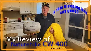 Best Budget Down Sleeping bag for under $200 is the Naturehike CW400! Part 1