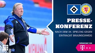 RE-LIVE: Die PK nach dem 34. Spieltag gegen Eintracht Braunschweig