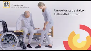 Kinaesthetics Pflegende Angehörige - Umgebung gestalten, Hilfsmittel nutzen