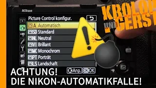 ACHTUNG! Die Nikon-Automatikfalle! 📷 Krolop&Gerst