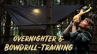 Erster Overnighter nach 7 vs. Wild inkl. Bowdrill-Training