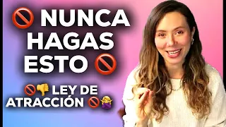 Te enseñaron MAL la ley de atracción ¡DEJA DE HACER ESTO!