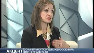 Татьяна Тимошенко и  Алексей Антипович "Акцент" 28.03.2016. Зона свободной торговли с ЕС. Часть 1