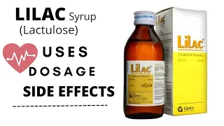 lilac syrup (Lactulose) uses, benifits, side effects in urdu Hindi |lilac syrup for constipation