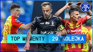 WSZYSTKIE GOLE 29. KOLEJKI | TOP MOMENTY | SKRÓTY | Ekstraklasa 2022/23