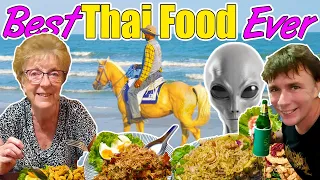 We Discover Alien Life on Cha Am Beach, Thailand 2024 👽 The Best Food in Cha Am! 🍲 🇹🇭