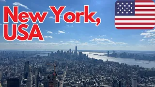 Empire State Building, Katz Deli and Central park, New York, USA (4K)