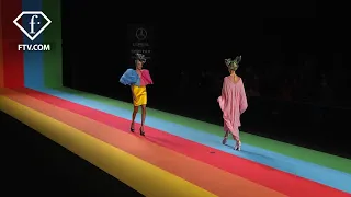 Rainbow African S/S 2021 collection by Agatha Ruiz De La Prada, MBFW Madrid