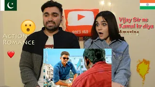Pakistani reaction to Theri movie Fight and Love scenes | Thalapathy Vijay | Desi H&D Reacts