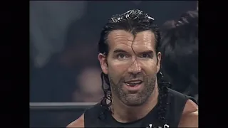 Scott Hall Gets Hit With a Drink & Piece of Trash | WCW Monday Nitro