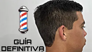 CÓMO CORTAR CABELLO DE HOMBRE | CORTE DE CABELLO BASICO PARA HOMBRE 💈| #barberia #barber #viral