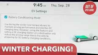 Charging Slow In The Cold? How To Warm Up Your Hyundai/Kia/Genesis EV Battery For DC Fast Charging