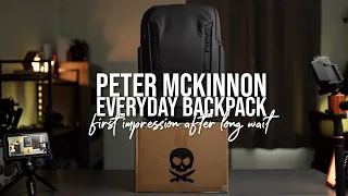PETER MCKINNON X NOMATIC EVERYDAY BACKPACK | First Impression After The Long Wait