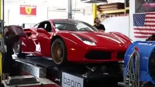 FABSPEED MOTORSPORT | Ferrari 488GTB X-Pipe & Sport Cats Dyno Testing