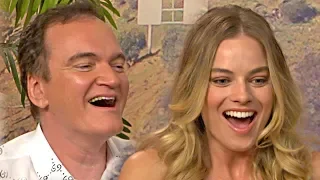 Once Upon A Time... In Hollywood - Tarantino, Robbie, DiCaprio & Pitt interview (2019)