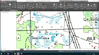 Оцифровка топосновы Часть 1