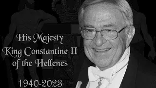 King Constantine the last king of Greece dies at 82! #greekroyals #KingConstantine #Greece