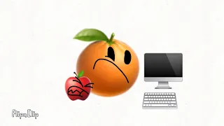 Annoying Orange Gaming: Little Apple is huge in happy wheels🍎