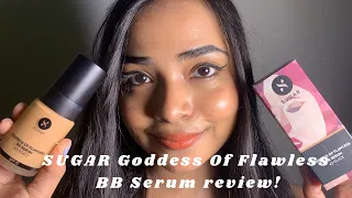 *New Launch*SUGAR Goddess Of Flawless BB Serum review inBengali#sugarcosmetics #foundation #bbcream