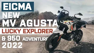 EICMA 2021: New MV Agusta Lucky Explorer and  New MV Agusta 950 Adventure 2022